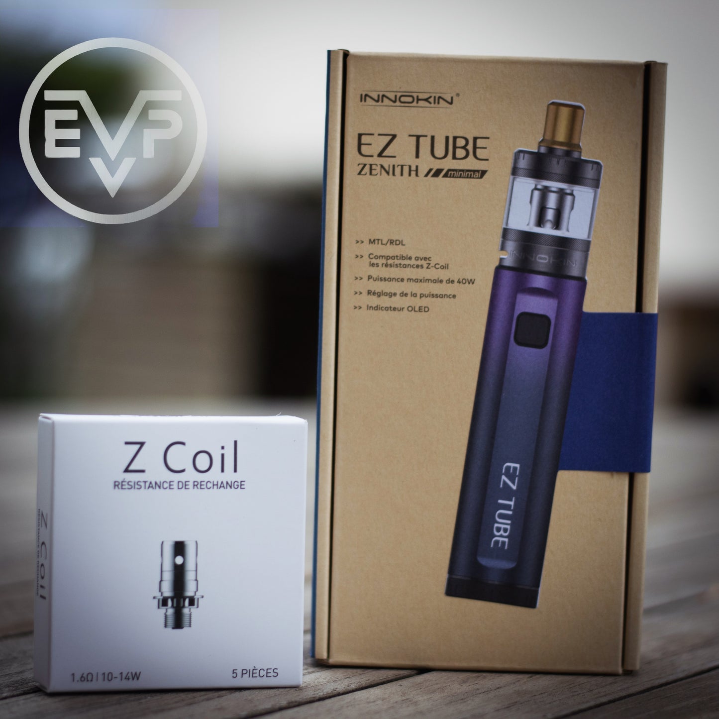 Kit EZ Tube 4ml - Innokin - Couleurs : Indigo Lilac