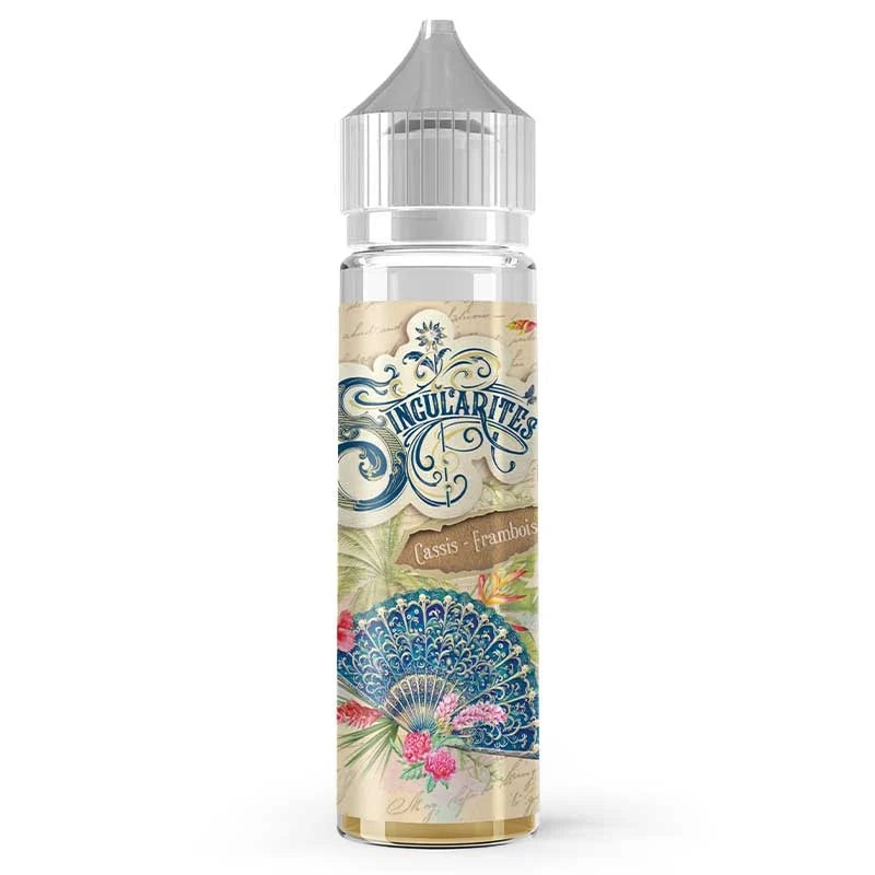 Cassis Framboise Bleue Singularités - 50 ml - Sans nicotine