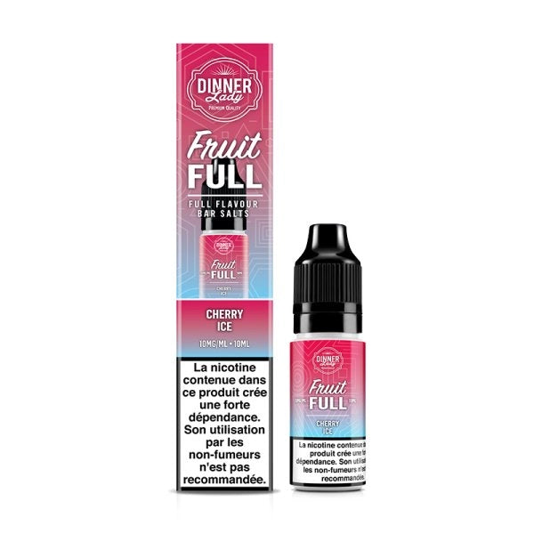 Cherry Ice Nic Salts 10ml - Fruit Full by Dinner Lady - Nicotine : 10mg
