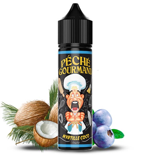 Myrtille coco - Péché gourmand
